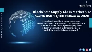 Blockchain Supply Chain Market Opportunities, Trends, Product Launch, 2021–2030