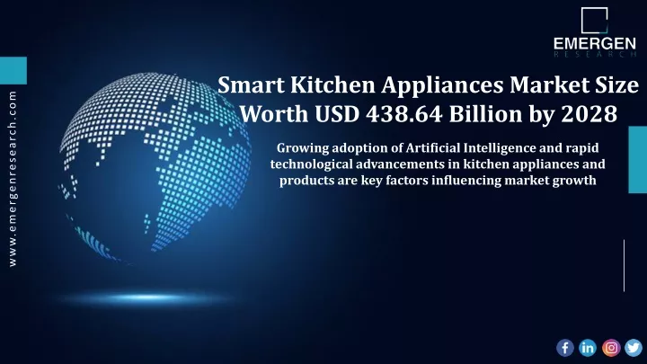 PPT - Smart Kitchen Appliances Market Forecast and Outlook 2028 ...