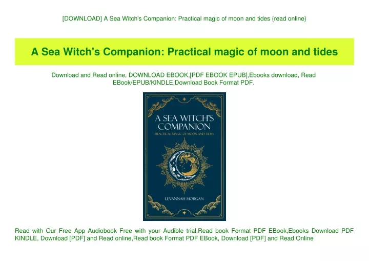 download a sea witch s companion practical magic