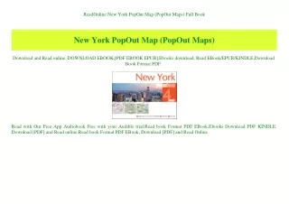 readonline new york popout map popout maps full