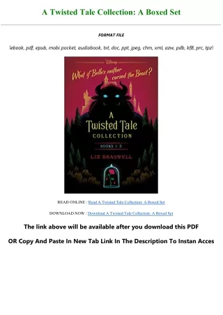 [pdf] full download A Twisted Tale Collection: A Boxed Set pdf