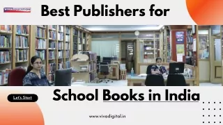 Best School Book Publishers in India | Viva Education