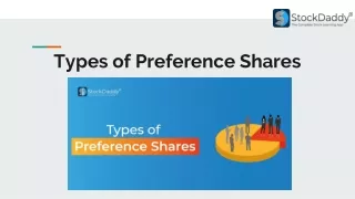 Types of Preference Shares