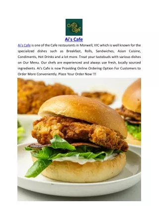 ai s cafe