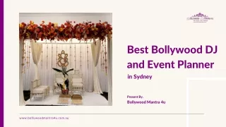 Best Bollywood DJ and Event Planner in Sydney