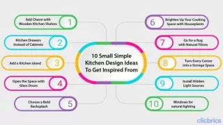 10 Small Simple Kitchen Design Ideas To Get Inspired From