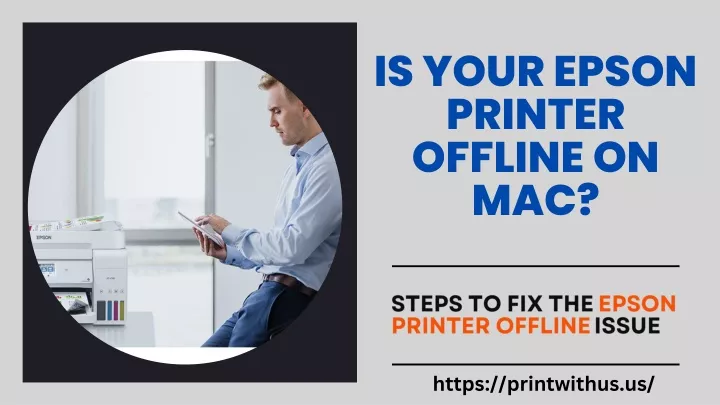 is your epson printer offline on mac