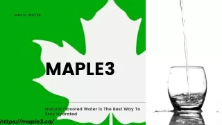 Natural & Organic Maple Water | Plant-Based Water:Maple 3