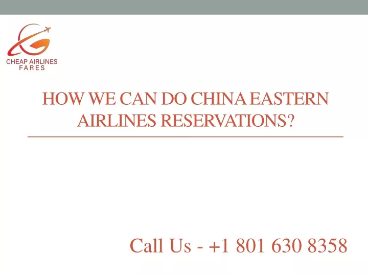 how we can do china eastern airlines reservations