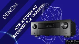 Denon AVR-X4700H AV Receiver 9.2 channel