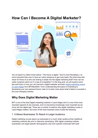 how can i become a digital marketer