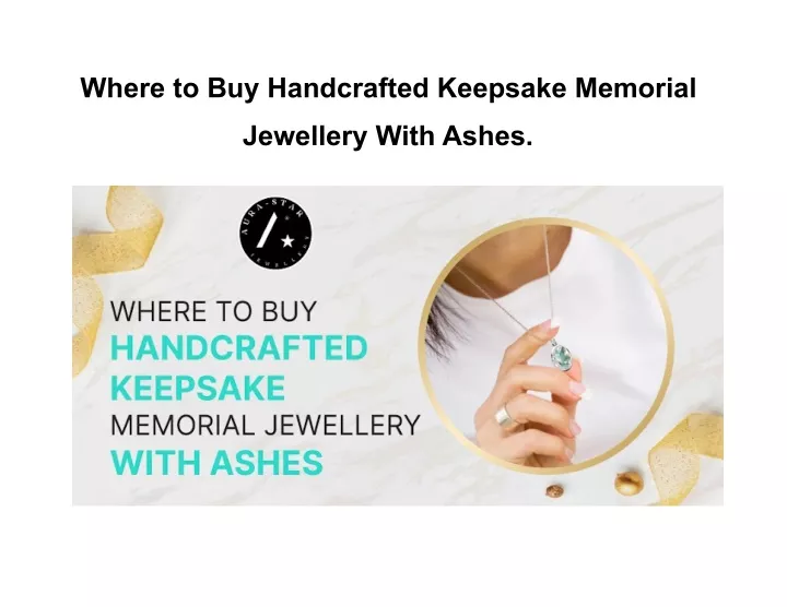 where to buy handcrafted keepsake memorial