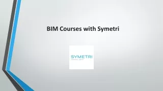 BIM Courses with Symetri