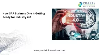 how sap business one is getting ready