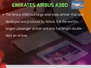 EMIRATES AIRBUS A 380 , BOEING 777