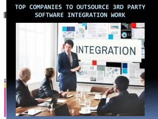 top companies to outsource 3rd party software