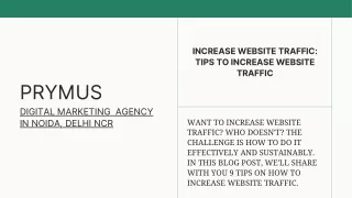 increase website traffic tips to increase website
