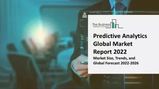 predictive analytics global market report 2022