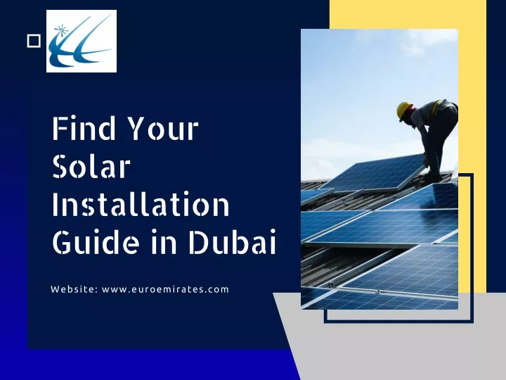 find your solar installation guide in dubai
