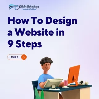how to design a website in 9 steps