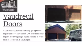 Garage Door Repair Services in Hudson