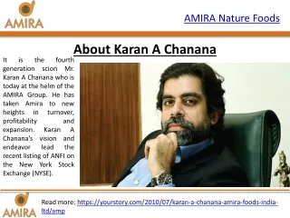 Karan A Chanana