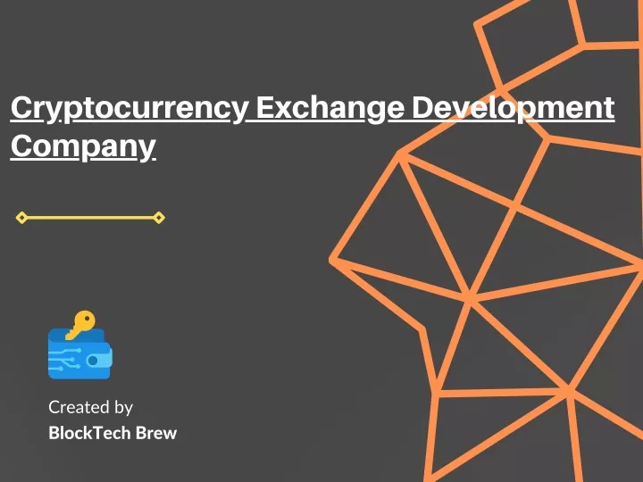 cryptocurrency exchange development company