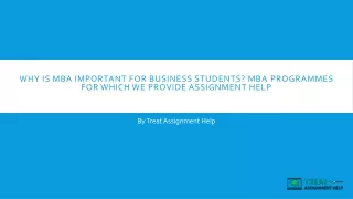 Why is MBA Important for Business Students