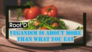 Veganism is About More Than What you Eat