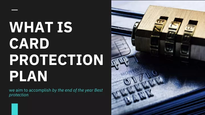 PPT What Is Card Protection Plan PowerPoint Presentation Free 