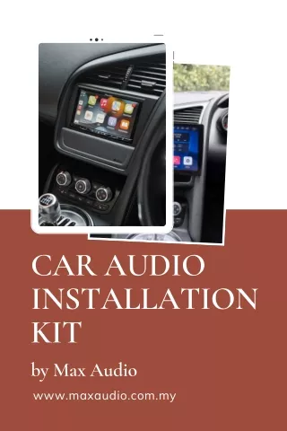 CAR AUDIO INSTALLATION KIT - Max Audio