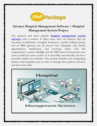 Advance Hospital Management Software