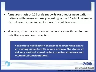 a meta analysis of 165 trials supports continuous