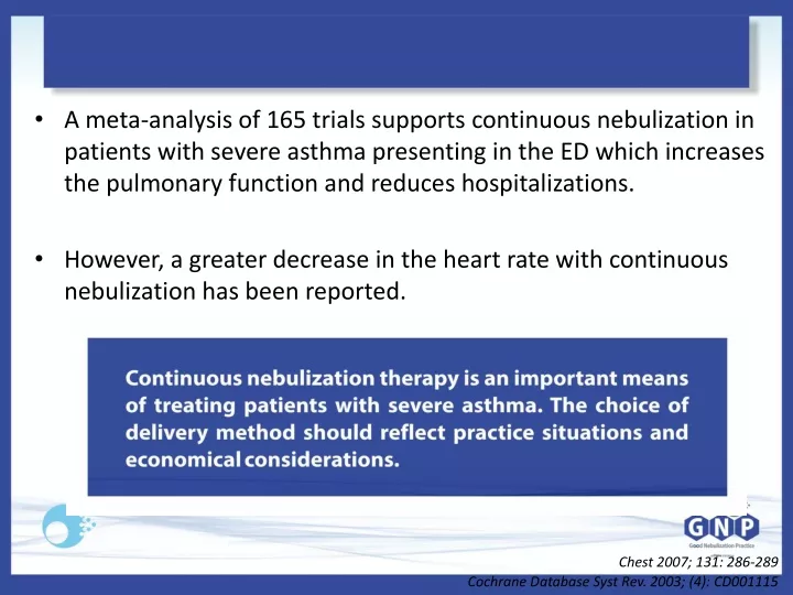 a meta analysis of 165 trials supports continuous