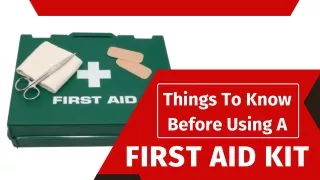 Purchase Outdoor First Aid Kits