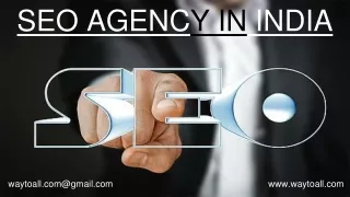 Best SEO Agency in India