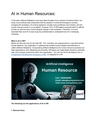 ai in human resources