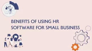 benefits of using hr software for small business