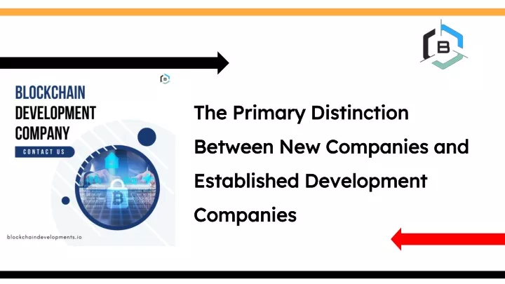 the primary distinction between new companies