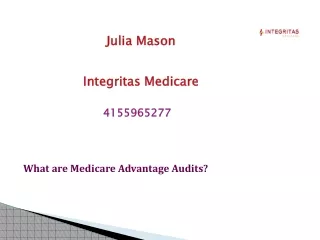What are Medicare Advantage Audits?