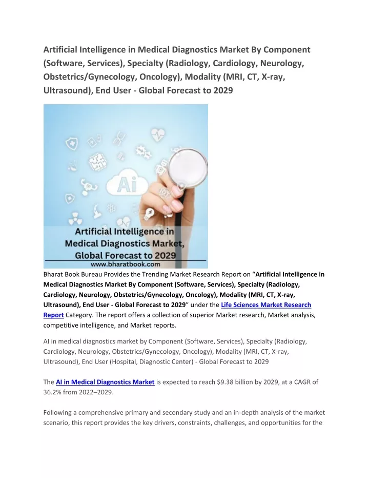 artificial intelligence in medical diagnostics