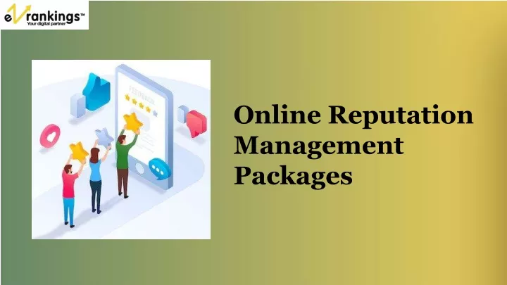 online reputation management packages