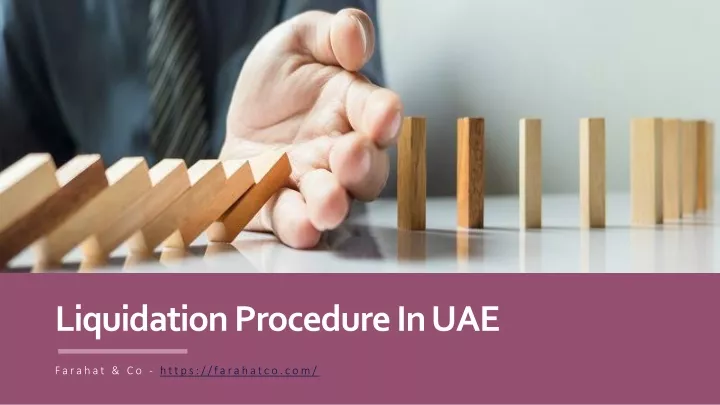liquidation procedure in uae