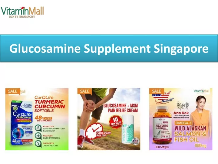 glucosamine supplement singapore