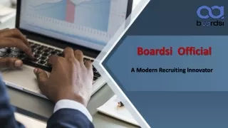 Boardsi  Official - A Modern Recruiting Innovator
