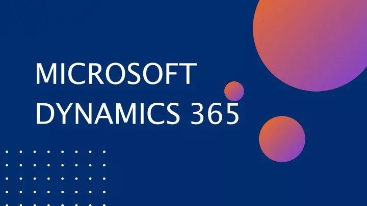 microsoft dynamics 365 powerpoint presentation