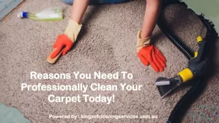Why you need to hire Professional carpet cleaners in Sydney?