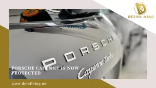 Ceramic Pro 9H Coating of PORSCHE CAYENNE | Detail King