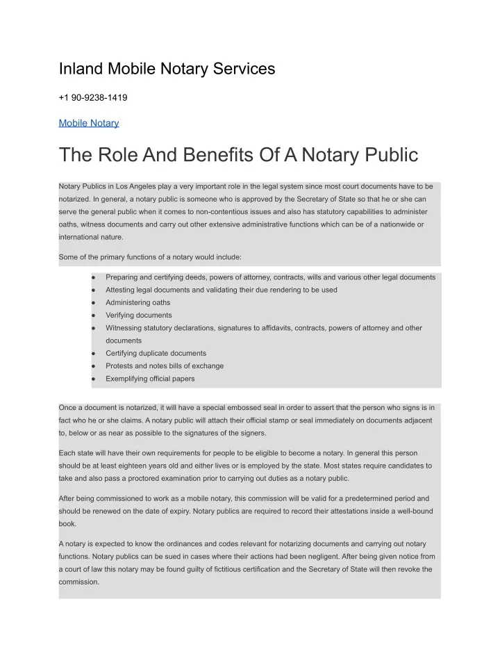 inland mobile notary services