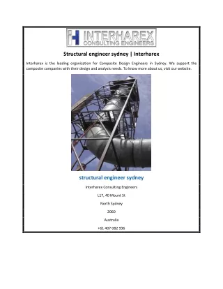structural engineer sydney interharex